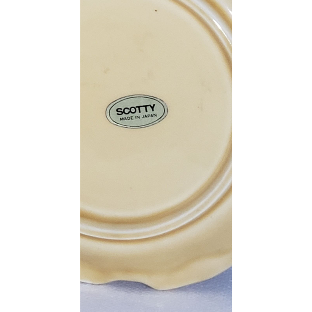 VTG Japan Scotty Owl Spoonrest Wall Plaque Hanging Googly Eyes Georgia Souvenir - Picture 6 of 7